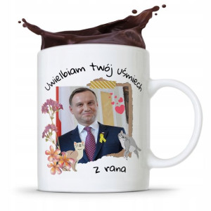 Kubek Prezydenta Andrzej Duda Pis Uśmiech Z Rana