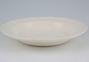 queen`s plain talerz głęboki 23cm wedgwood