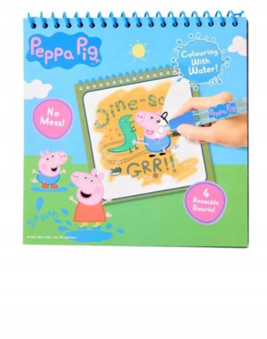 Kolorowanka Wodna Z Pisakiem Świnka Peppa