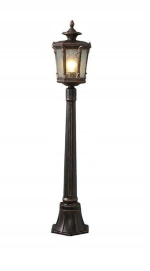 Lampa zewnętrzna słupek AMUR 1x60W IP44 E27 Czarny Nowodvorski