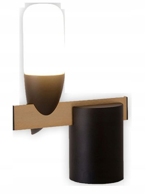 Lampa Stołowa Biurkowa Lampka  Na biurko Czarny