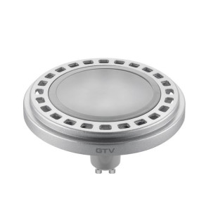 Żarówka LED ES111 GU10 12W NW 120st. neutralna GTV szary 65mm