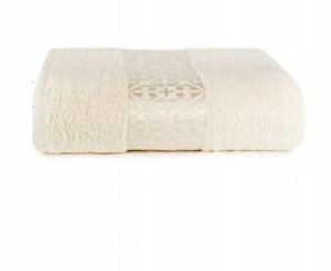 Ręcznik Duży Kąpielowy 100x150 Frotte KREM