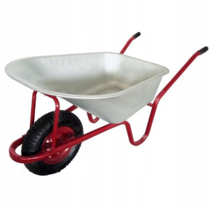 Taczka Ogrodowa Mocna Budowlana Metalowa 140 L