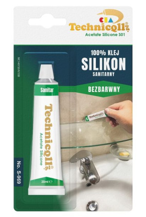 Silikon Sanitarny Bezbarwny