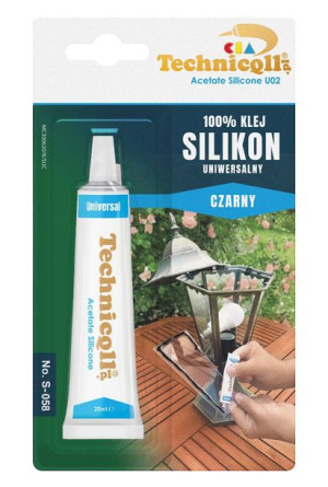 Silikon Uniwersalny Czarny