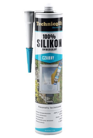 Silikon Uniwersalny Czarny