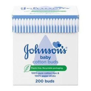 JOHNSON Patyczki higieniczne do uszu 200szt