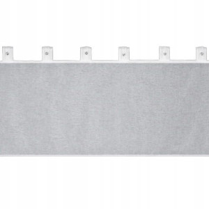 Firana Gotowa na szelkach 150x60cm Biała