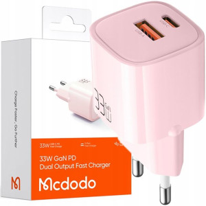 Mcdodo Nano Gan Szybka Ładowarka Usb/usb-c Pd 33w