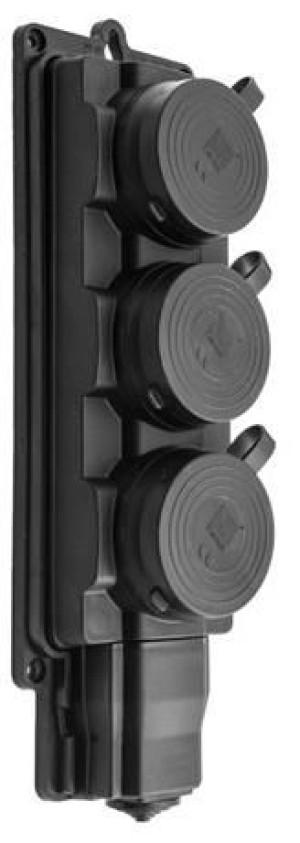 Listwa gumowa 3x2P+Z 230V
