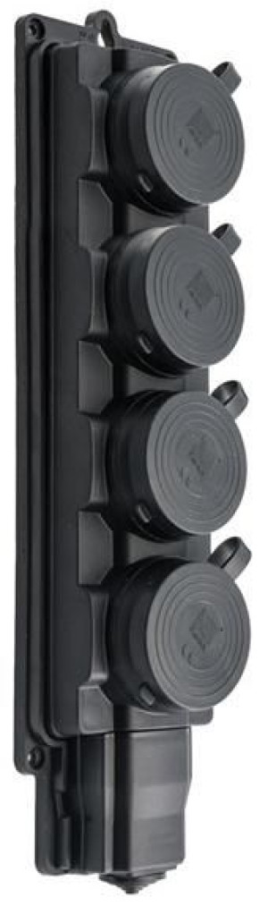 Listwa gumowa 4x2P+Z 230V