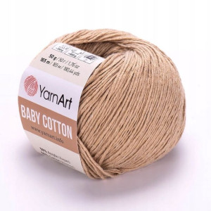 Włóczka YarnArt Baby Cotton 405 / beż