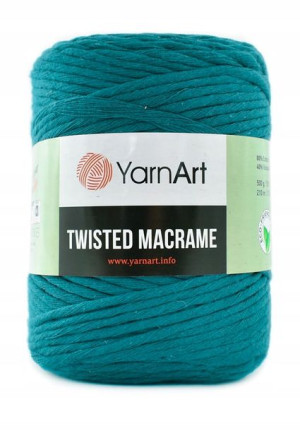 Sznurek YarnArt Twisted Macrame 789 / petrol