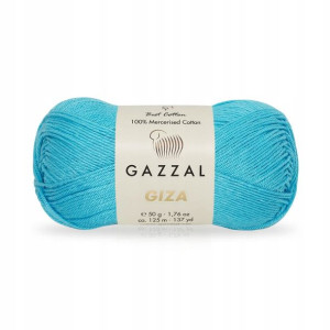 Włóczka Gazzal Giza 2480 / turkus