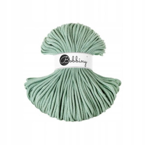 Sznurek pleciony Bobbiny Premium 5mm 100m Aloesowy