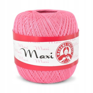Kordonek MAXI MADAME TRICOTE 100 g / 6312 róż