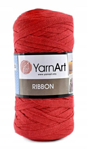 Tasiemka YARNART RIBBON / 773 czerwień
