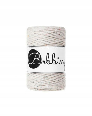 Sznurek do makramy Bobbiny 1,5 mm / Tęczowy Pył