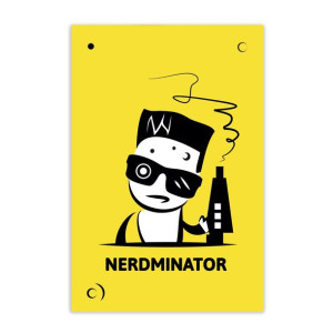 Nerdminator - Plakat z Nerdosii