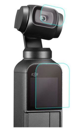 Szkło Folia Ochronna Na Gimbala Dji Osmo Pocket / 2 - 4 Szt.