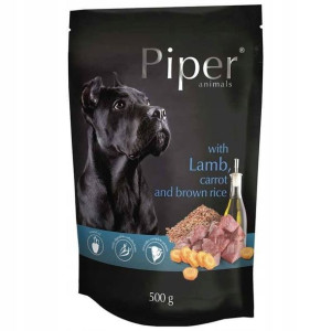 Dolina Noteci Piper dla psa z jagnięciną 500g