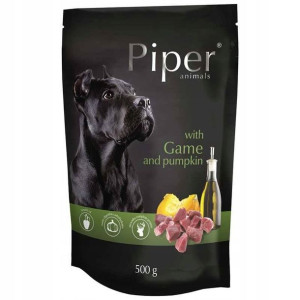 Dolina Noteci Piper dla psa z dziczyzną 500g