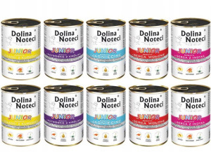 Dolina Noteci Premium Junior MIX SMAKÓW 10x400g