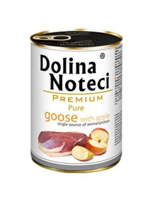 Dolina Noteci Premium Pure Gęś z Jabłkiem 800G