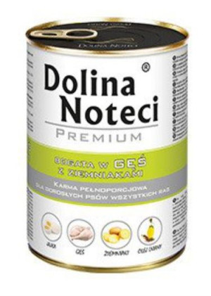 Dolina Noteci PREMIUM Gęś z Ziemniakami 400g