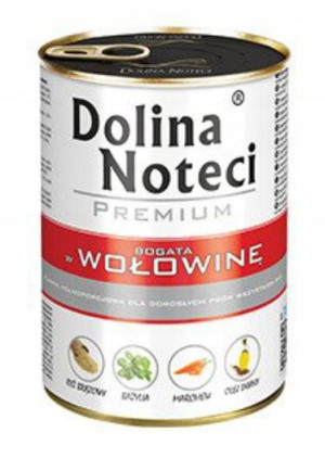 Dolina Noteci PREMIUM Wołowina Karma 400g