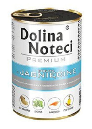 Dolina Noteci PREMIUM Jagnięcina Karma 400g