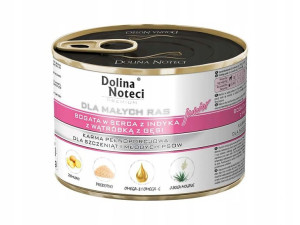 Dolina Noteci Junior Małe Rasy Serca z Indyka 185G
