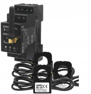 Monitor zużycia energii Zamel +przekładniki MEM-21
