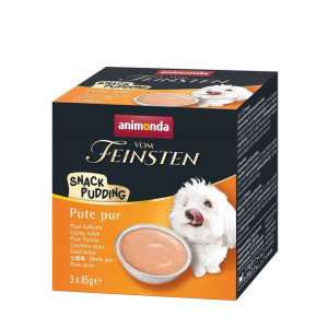 Animonda Pudding Snack dla psa 3x85g indyk