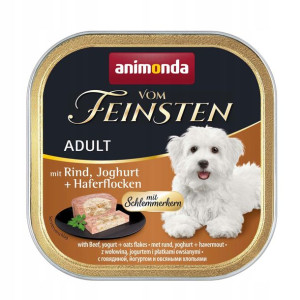 Animonda Vom Feinsten karma 150g wołowina jogurt