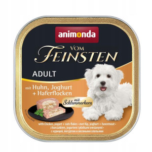 Animonda Vom Feinsten 150g kurczak jogurt płatki