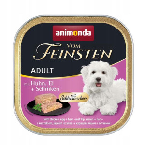 Animonda Vom Feinsten Dog 150g kurczak jaja szynka
