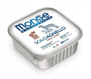 MONGE SOLO Karma dla psa jagnięcina 150g