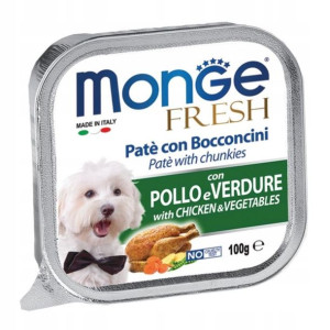 MONGE FRESH Karma dla psa z kurczakiem i warzywami