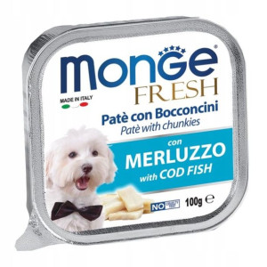 MONGE FRESH Karma dla psa z dorszem 100g