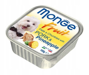 MONGE FRUIT Karma dla psa wieprzowina i ananas