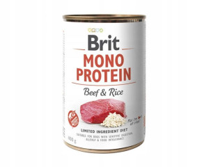 Brit Mono Protein Beef & Rice wołowina 400 g