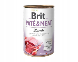Brit Pate & Meat Lamb jagnięcina karma 400 g