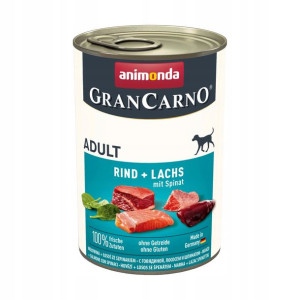 Animonda GranCarno karma 400g wołowina łosoś