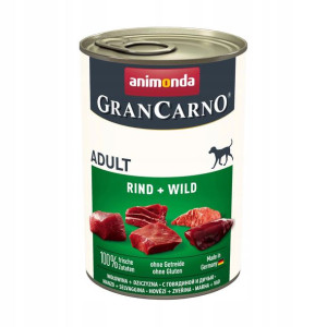 Animonda GranCarno karma 400g wołowina dziczyzna