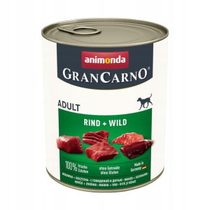 Animonda GranCarno karma 800g wołowina dziczyzna