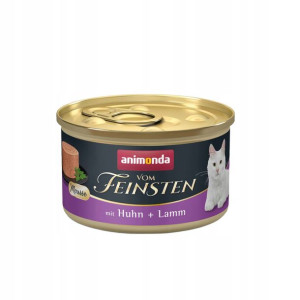 Animonda Feinsten Cat Mus 85g kurczak jagnięcina