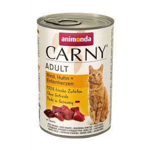 Animonda Carny Adult 400g wołowina kurczak kaczka