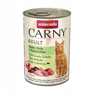 Animonda Carny Adult Kot 400g kurczak indyk królik